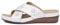 Lilley Sybil Womens White Slip On Wedge Sandal - Size 3 UK - White
