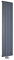 Milano Skye Anthracite Vertical Single Flat Panel Aluminium Radiator - 1600mm x 375mm