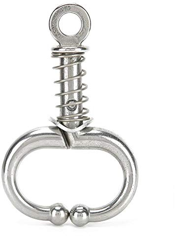 Vieh Nasen Zangen Kuhnasenzange Edelstahl Bull Spring Typ Bull Cow Nasenzange Rinder Nasenring Tiere Ausrüstung Zubehör(12 x 7 x 3 cm)