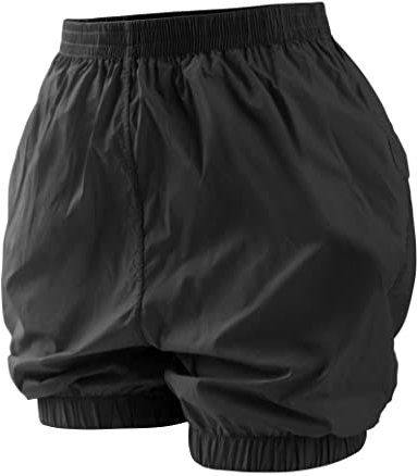Daydance Tanzhose/Shorts für Ballett, Workout, Ripstop - Schwarz - X-Groß