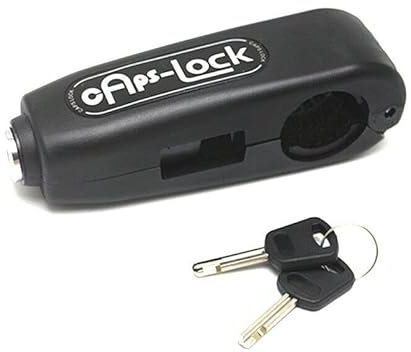 Bohaner Motorcycle Handlebar Lock,Motorbike Brake Lock, Motorbike Caps-Lock,Motorcycle Scooter Lock Brake Handlebar Throttle Grip Security Lock