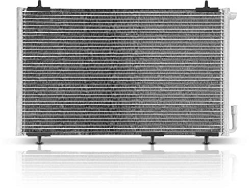 Frankberg Kondensator Klimaanlage Kompatibel mit 206 2A/C 1.1L-2.0L 1998-2009 206 SW 2E/K 1.1L-2.0L 2002-2008 206 Van 1.1L 1.4L 2003-2009 Replace# 96375240
