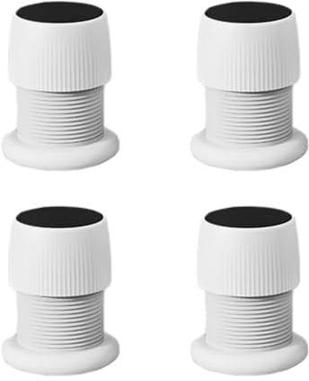 Betterhöhungen, 4 Stück, 4,1 cm, Sofa-Erhöhungen, verstellbar, selbstklebende Möbelerhöhungen, höhenverstellbar, robuste Bett-Hebebühnen, Tischerhöhungen, Möbelerhöhungen, verstellbare