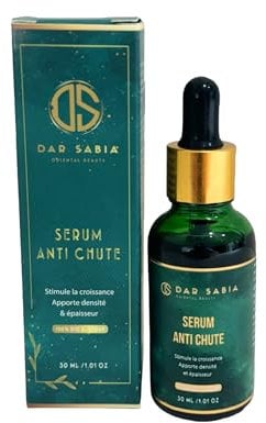 MEILLEUR SERUM BIO ANTI CHUTE CHEVEUX & POUSSE ACTIVATEUR INTENSE DE CROISSANCE 100%ROMARIN BIO; prévient et stoppe la chute des cheveux.Favorise La Croissance & Diminue La Perte Cheveux VEGAN 30 ML