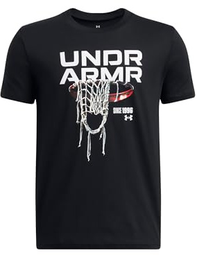 Under Armour Jungen Ua B Hoops Net Ss T-Shirt (1er Pack)