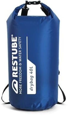 Restube Wasserdichter Drybag – Premium-Qualität für ultimativen Schutz | Vielseitig und geräumig | Ideal für Reisen, Wandern, Wasseraktivitäten | 100% wasserdicht und langlebig - [40L]