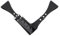 HOBBIESAY Porte Fourreau D'Épaule D'Épée de 20.7cm de Long en Cuir PU Ceinture Réglable pour Grenouille D'Épée Porte Grenouille D'Épée Noir pour Accessoires de Costume