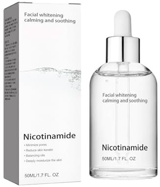 GENERISCH Niacin-Gesichtsserum: Fleckenentferner - Hochwirksam bei Altersflecken Unreinheiten, speziell formuliert für alle Hauttypen, sorgt für glatte strahlende Haut. (White, One Size)