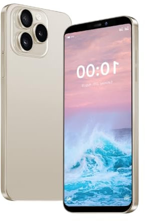 Téléphone Android déverrouillé avec support 4G LTE - FDD TDD, écran de 6,0 pouces, 4GB RAM + 64GB ROM / TF256GB, double appareil photo 13MP + 16MP, double carte SIM, 8 cores CPU (light gold)