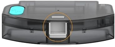 Bac À Poussière (compatible Avec Lefant M1, U180/OKP-K8), Pièces Détachées Et Accessoires For Aspirateur Robot(M1-gray switch)