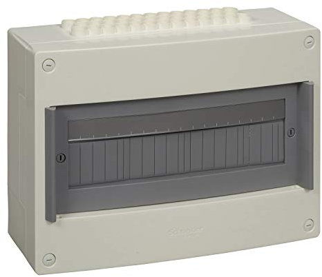 Schneider - Coffret Electrique Pragma 1 Rangee 18 Modules Schneider Merlin Gerin