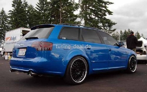 Audi Heckspoiler S-Line für A4 Avant B7, Blau, Kunststoff, lackiert, Heckspoiler