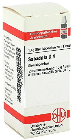 Sabadilla D 4 Globuli