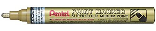 Pentel MMP10-X Or Marqueur à Peinture - Marqueurs à Peinture (Or, Or, 4,5 mm, 4,5 mm)