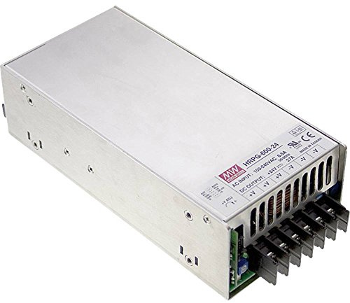 Mean Well HRP-600-24 AC/DC Power Module Enclosed 27A 648W 24V/DC