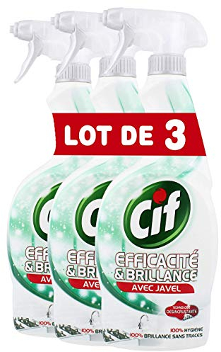 Cif - Spray detergente con candeggina, 750 ml (Confezione da 3)