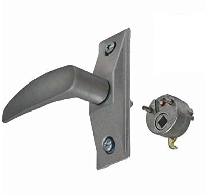 Adams Rite Deadlatch Lever Handle for Door Lock (Right Hand, Aluminum) | Commercial deadlatch right hand lever for store front door - Adams Rite compatible handle for secure entry