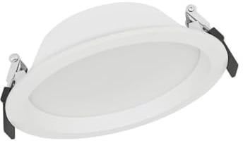 LEDVANCE LED Downlight Alu DN150 14W 1190lm 100D - 830 Warmweiß | 160mm - IP44