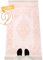 Imanpaper® Gebetsteppich Islam mit Tesbih rosa I Extra dünn to go für Muslime I Platzsparend Geschenk für konvertierte Geschwister 1,20 x 0,70m | Seccade Salah Sejadah Islamic Prayer Rug
