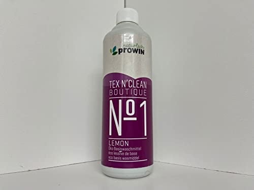 proWIN TEX N'CLEAN BOUTIQUE No. 1 LEMON Öko Bssiswaschmittel flüssig 500ml Zitrusduft