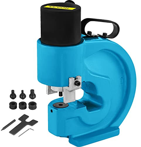 VEVOR Perforateur Hydraulique, Poinçonneuse en Métal, Perforateur Hydraulique pour le poinçonnage de plaques métalliques/de fer/d'aluminium/de cuivre/d'acier inoxydable dans l'industrie électrique