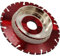 LXDIAMOND Diamant-Trennscheibe Anfasscheibe 125mm x 22,23mm Premium Diamantscheibe zum Trennen und Anfasen geeignet für HT KG Rohre GFK CFK Kunststoffe passend für Winkelschleifer 125 mm