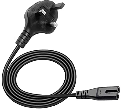 Power Cable Replacement for Sony PS5 PS4 PS3 Playstation 5 4 3 Slim Console Power Figure 8 AC Cord