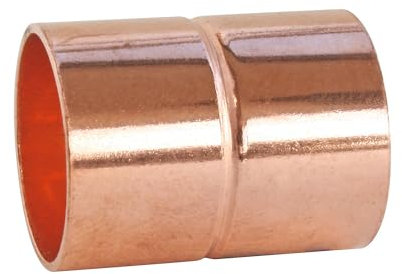 SOMATHERM FOR YOU, Manchon cuivre à souder pour tube Ø28 - Sachet de 2 pièces - Idéal pour raccordements plomberie - Convient pour eau chaude et froide - Raccord durable et fiable