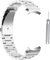 Bagima Cinturino di ricambio compatibile con Samsung Galaxy Watch4 40 44 mm, cinturino in acciaio inox per Galaxy Watch 4 Classic 46 mm 42 mm, argento, acciaio inox