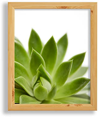 Vogel Design Bilderrahmen Arne 70 x 100 cm Kiefer Dekor MDF mit entspiegeltem 1 mm Kunstglas - Farbe und Größe frei wählbar