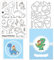 ORIGACH Dinosaurier und Baby Stanzschablonen und Stempelset für DIY Scrapbooking Album Dekorative Papierformen Kartenherstellung