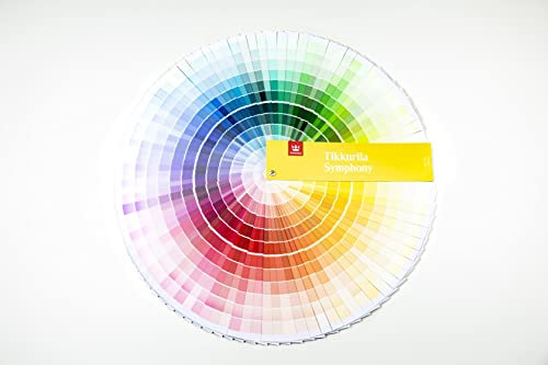 TIKKURILA Symphony 2436 Paint Colour Fan Deck (Opus I & II) - Full Colour Collection (2436 Shades)