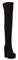 GUESS Stivali da donna Cristy sopra il ginocchio, Nero 001., 36.5 EU