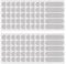 100 PCS Fliegengitter Reparatur Set, Mosquito Patch Fliegengitter Flicken Insektenschutz Reparaturset Klettband Selbstklebend für Fliegengitter Fenster Tür, Insektenschutz Fenster, Moskitonetz (Grau)