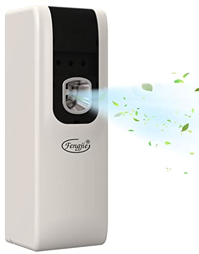 Fengjie Automatic Air Freshener, Automatically Adjustable Room Freshener Spray Dispenser Wall Mounted for Room Fragrance, Public Toilets, Hotels, Restaurant Against Bad Odours