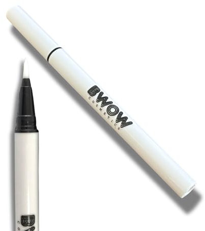 Lash Adhesive Glue Pen White for Fake Strip Lashes - Super Enhanced Stronger Hold, Hypoallergenic, Waterproof, Latex-Free, Vegan, Dries Clear, Gentle for Sensitive Eyes - Easy Precision, Long-Lasting