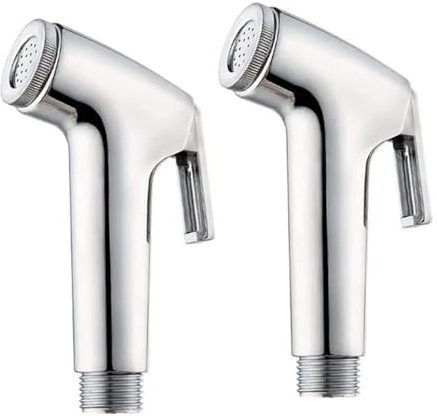 Alcachofa de ducha portátil de alta presión para bidé de baño, caravana, autocaravana, barcos y peluquerías, 2 unidades