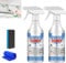 Klimaanlagen-Reiniger, Schaumspulen-Reiniger für Klimaanlagen, Luftfilter-Deodorierer, kein Waschen, Klimaanlagen-Schaumspulen-Reiniger-Spray, 60 ml (2 Stück)