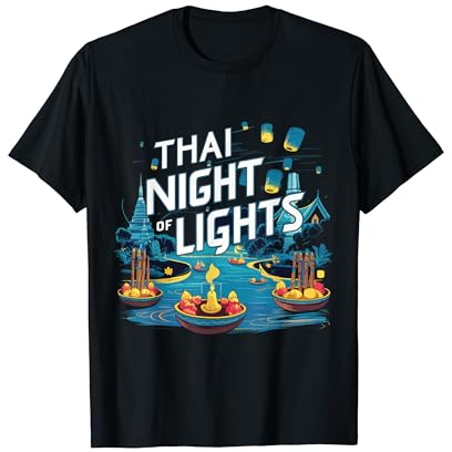 Loy Krathong Linterna Noche Camiseta