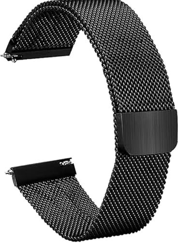 Bracelets compatibles avec Garmin Vivoactive 5, bracelet de rechange en maille métallique en acier inoxydable pour montre intelligente Garmin Vivoactive 5, Acier inoxydable