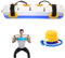 Fitness Wassersack, Aquabag Statt Sandsack Trainings Powerbag mit Wassergewicht Adjustable Weightlifting Water Bag 20kg Fitness Ball Tasche Wasser befüllbarer Wassersack Fitness Water Bag Packs
