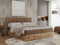 MKS MEBLE Boxspringbett 180x200 mit Bettkasten Holz Holzrahmen, Boxbett 180x200 mit Matratze H3 und Kopfteil - Braun Kunstleder - Albero-2