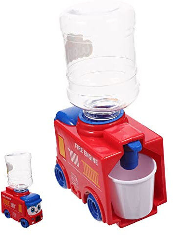 Gatuida Camión De Bomberos Dispensador De Agua Juguete Mini Dispensador De Agua Mini Bebedero Mini Cosas Lindas Mini Dispensador Cosas Pequeñas Que Realmente Funcionan Cosas