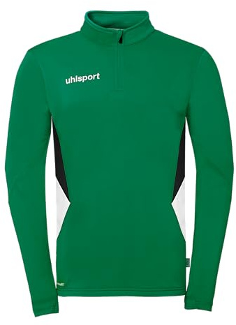 uhlsport Equipe 29 1/4 Zip Top – Sport Pullover mit Reißverschluss, Teamwear Zip-Top für Training & Aufwärmen