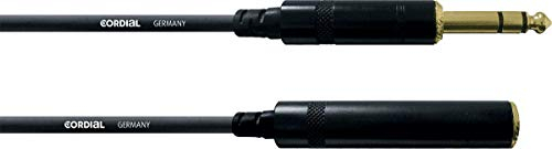 CORDIAL Cable audio stereo jack Male/jack Female 3 m Cable AUDIO Essentials Jack