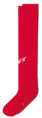 erima Erwachsene Stutzenstrumpf mit Logo, Rot, 44