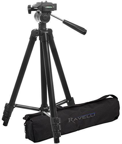 Ravelli APLT2 Treppiede Leggero di Alluminio da cm 127, con Borsa per Trasporto.