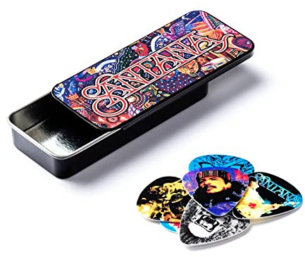 Jim Dunlop SANPT02H Santana Heavy Pick Tin