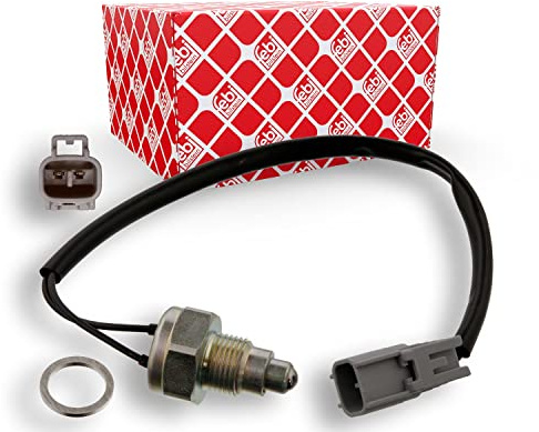 febi bilstein 37357 Rückfahrlichtschalter mit Dichtring, 1 Stück | Kompatibel mit: CITROËN C1, C1 II, PEUGEOT 107, 108, TOYOTA AYGO, YARIS