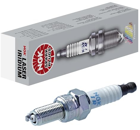 NGK Zündkerze CR9EIB-9, 92579 | Laser Iridium | 1 Stück | 0,6 mm Iridiummitte, platingeschliffen. Erstausrüsterqualität für 80.000-100.000 km effiziente, zuverlässige Zündung.